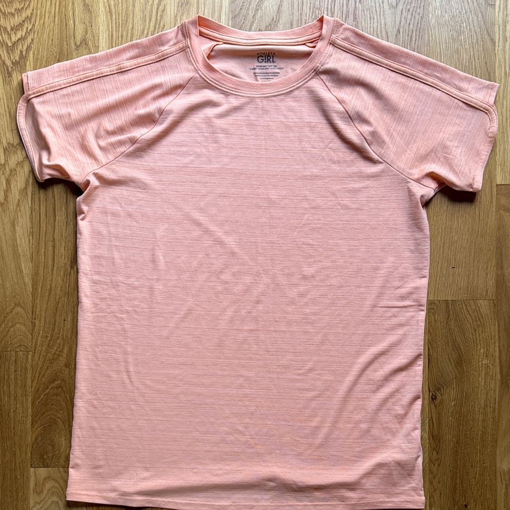 Athleta Girl Coral Short Sleeve Tee